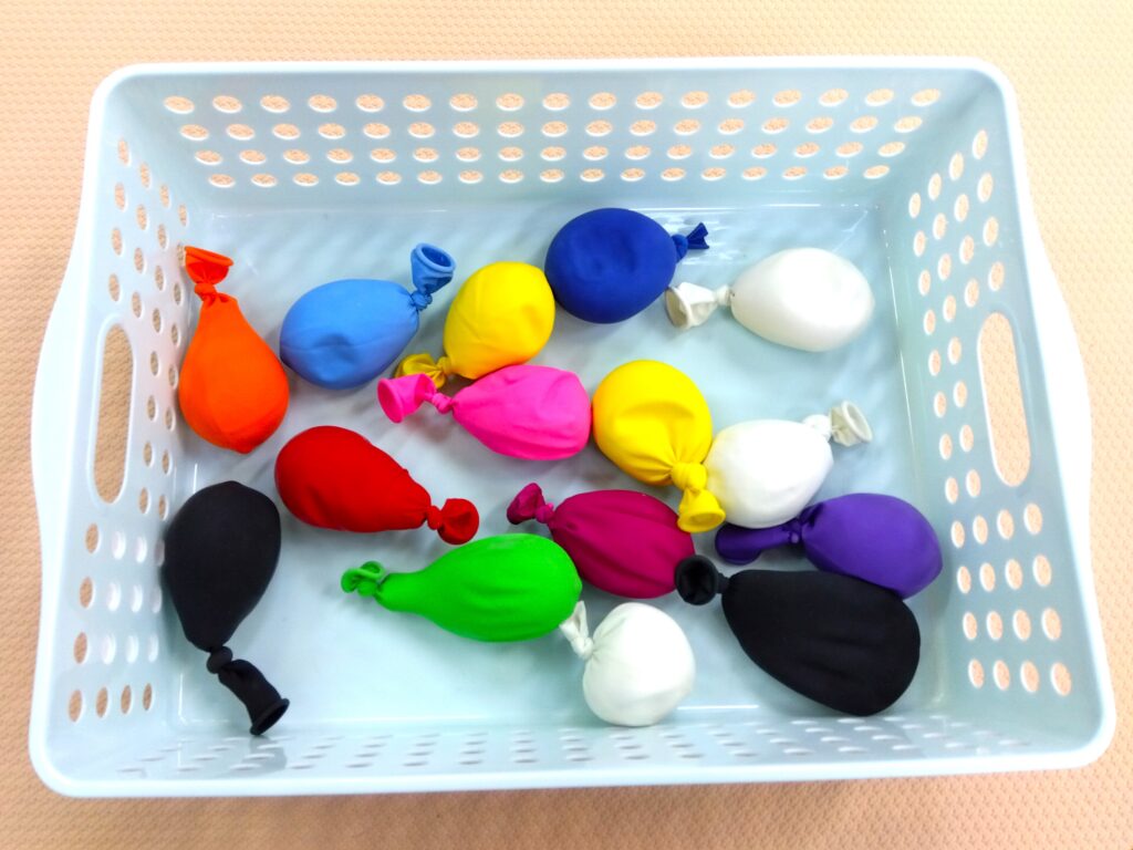 どの風船になにが入っている?