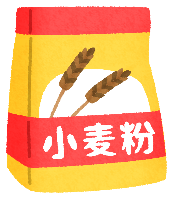 粉風船の中身・小麦粉